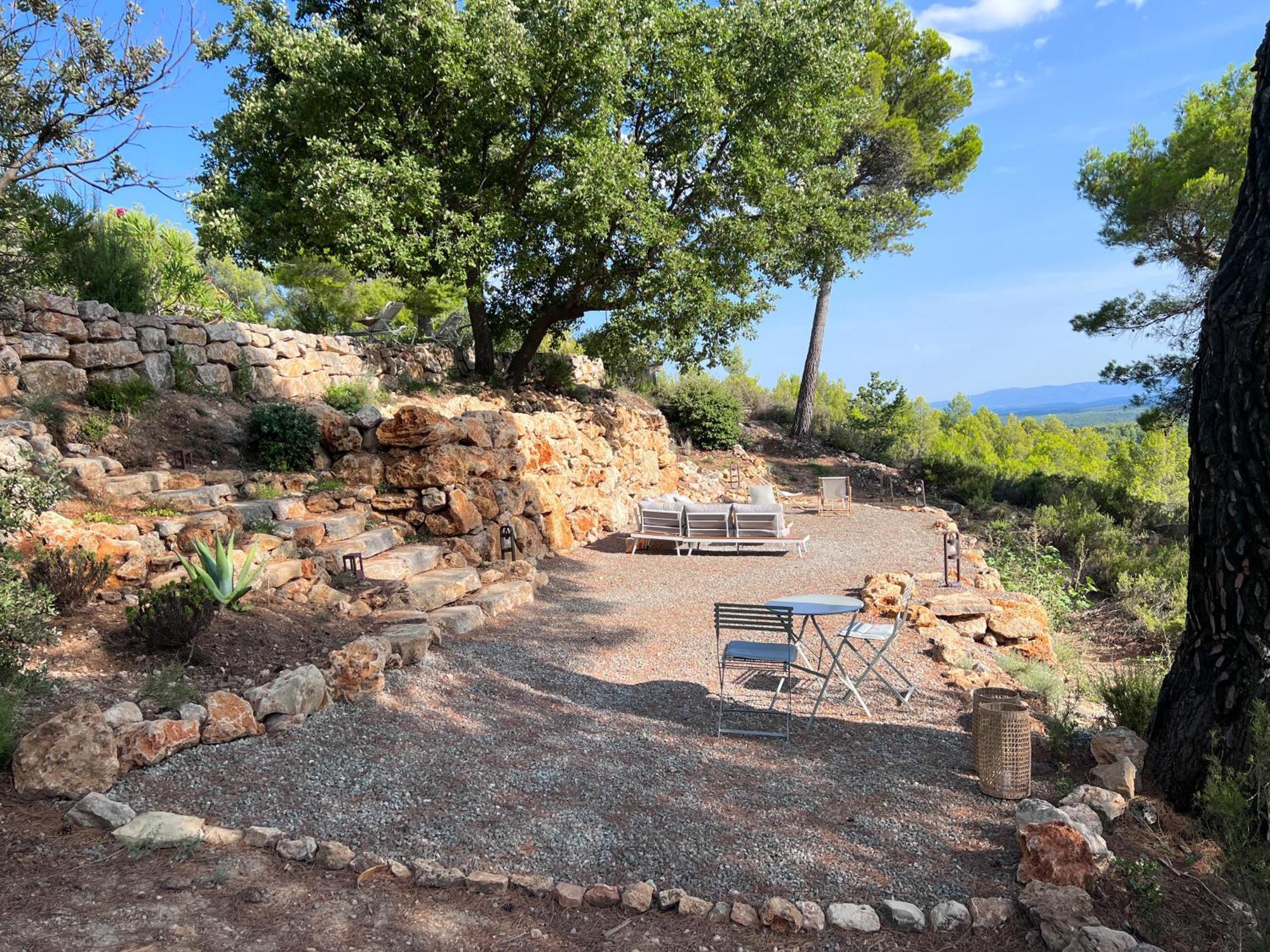 Villa "Le Sortilege" Vue Panoramique Et Piscine Tourtour Exterior photo